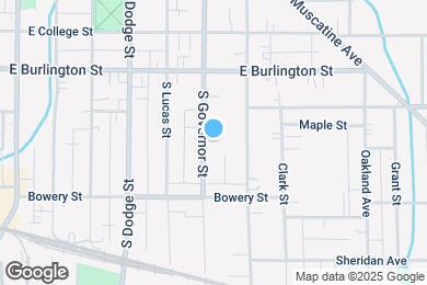 Map image of the property - 428 S Governor St