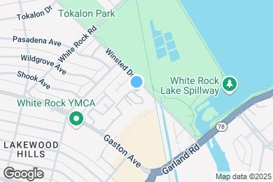 Map image of the property - Winsted at White Rock