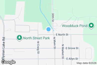 Map image of the property - 106 W North St