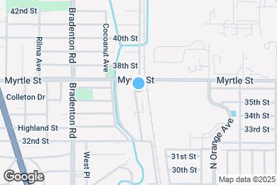 Map image of the property - 3560 Central Ave