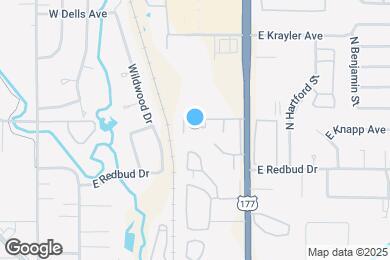 Map image of the property - 1400 N Perkins Rd