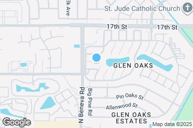 Map image of the property - 3638 Glen Oaks Manor Dr