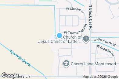 Map image of the property - 5114 W White Ash Ct
