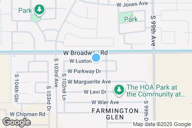 Map image of the property - 10121 W Luxton Ln