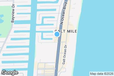 Map image of the property - 3621 N Ocean Blvd
