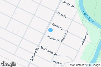 Map image of the property - 1415 Grignon St