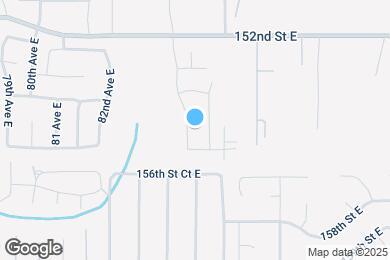 Map image of the property - 15505 84th Ave E