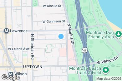 Map image of the property - 817 W Lakeside Place