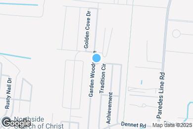 Map image of the property - 6710 Garden Woods Ave