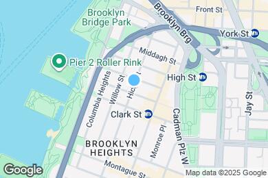 Map image of the property - 93 Hicks St