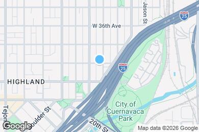 Map image of the property - 3359 Mariposa St