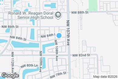 Map image of the property - 10778 NW 84th St