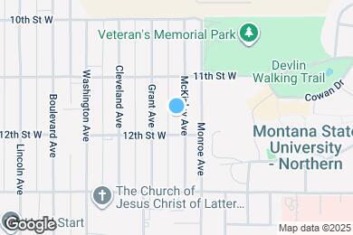 Map image of the property - 1148 McKinley Ave
