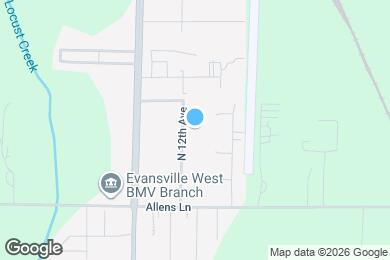 Map image of the property - 3321 N 12th Ave