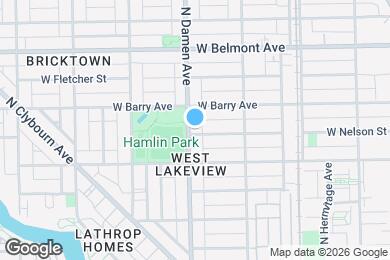 Map image of the property - 1950 W Nelson St