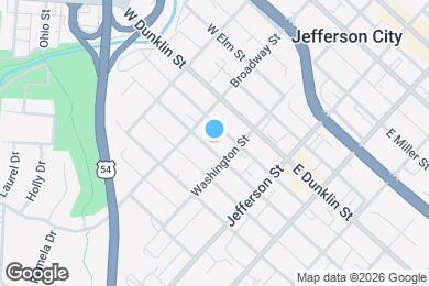 Map image of the property - 218 W Ashley St