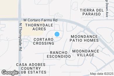 Map image of the property - 3509 W Placita Prieta