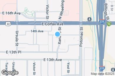 Map image of the property - 1381 Xanadu St