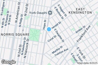 Map image of the property - 2005 E Susquehanna Ave