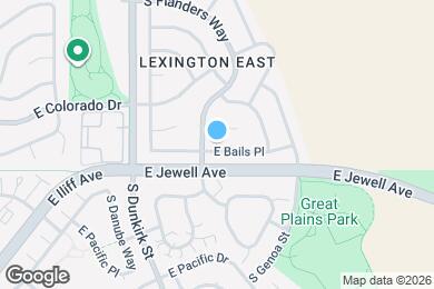 Map image of the property - 19617 E Bails Pl