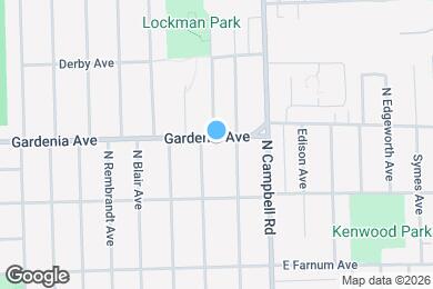 Map image of the property - 1508 Gardenia Ave