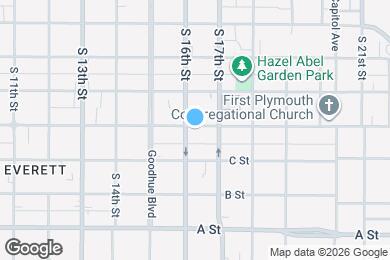 Map image of the property - 1605 D St