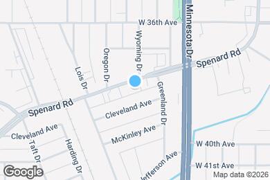 Map image of the property - 3811 Spenard Rd