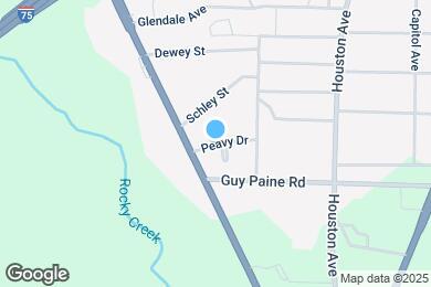 Map image of the property - 1365 Peavy Dr