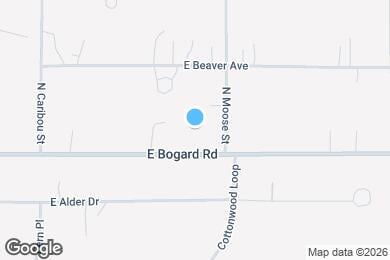 Map image of the property - 5645 E Bogard Rd