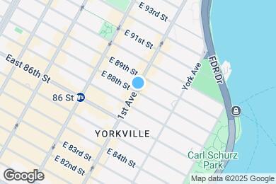 Map image of the property - East 88 Street