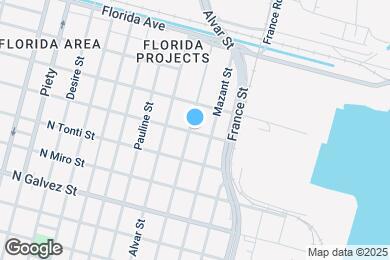 Map image of the property - 4021 N Rocheblave St