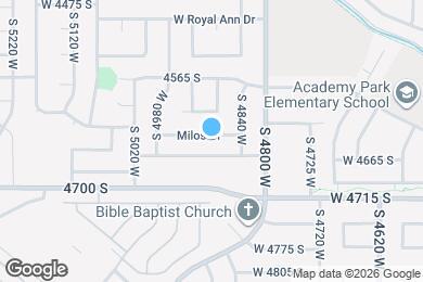 Map image of the property - 4889 Milos Dr