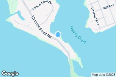 Map image of the property - 3739 Thomas Point Rd