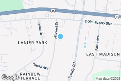 Map image of the property - 221 Hillcrest Dr