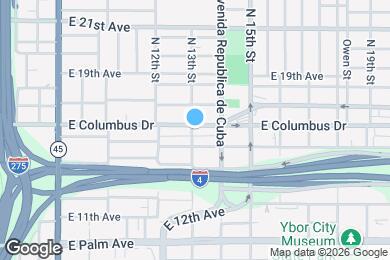 Map image of the property - 1301 E Columbus Dr