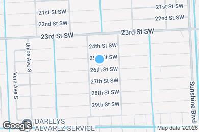 Map image of the property - 3312 26th St SW