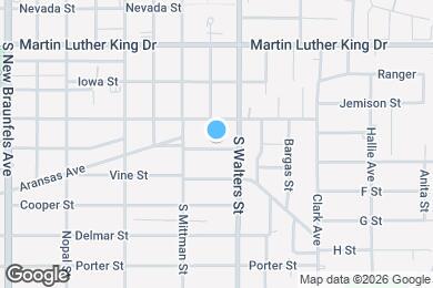 Map image of the property - 1431 Aransas Ave