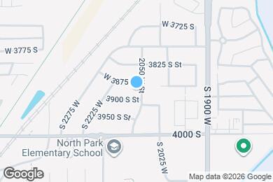 Map image of the property - 3879 S 2050 W