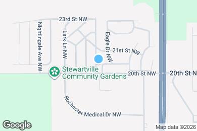 Map image of the property - 2004 Falcon Terrace NW