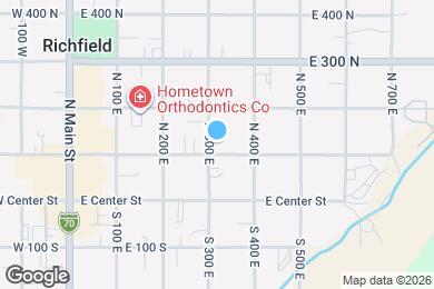 Map image of the property - 110 N 300 E