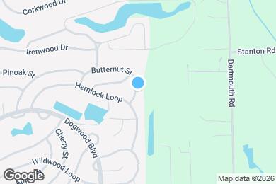 Map image of the property - 4645 Butternut St