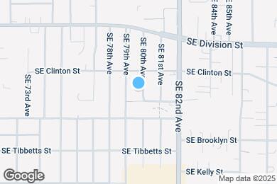 Map image of the property - 7929 Southeast Taggart Street