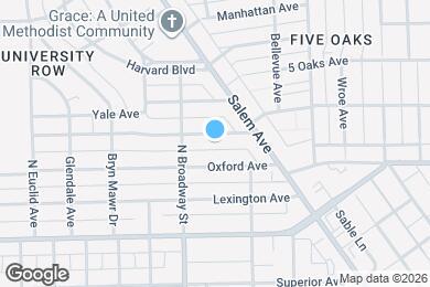 Map image of the property - 34 Cambridge Ave