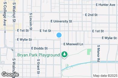 Map image of the property - 814 S Henderson St