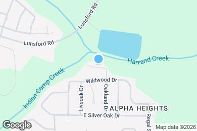 Map image of the property - 455 Sandy Oak Dr