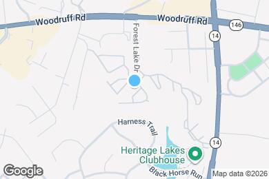 Map image of the property - 144 Forest Lake Dr