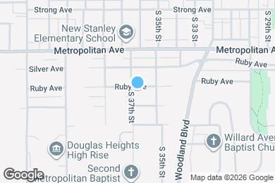 Map image of the property - 3525 Ruby Ave