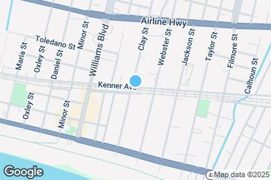 Map image of the property - 2215 Kenner Ave