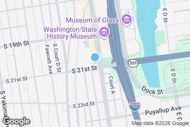 Map image of the property - 1950 Pacific Ave