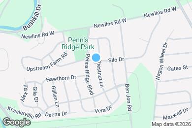Map image of the property - 2627 Chestnut Ln